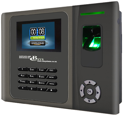 Fingerprint Timeclock - Time Clock (689x474), Png Download