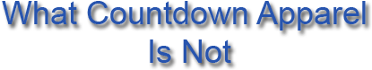 Countdown Apparel Is Not Anti-obama, Trump Or Any Candidate (490x137), Png Download