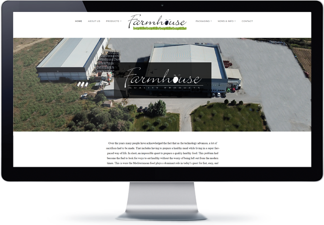 Farmhouse-slide4 - Computer Monitor (940x530), Png Download