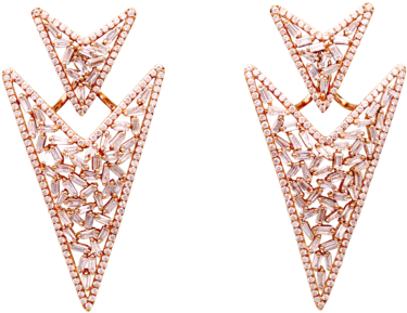 Earrings (600x600), Png Download