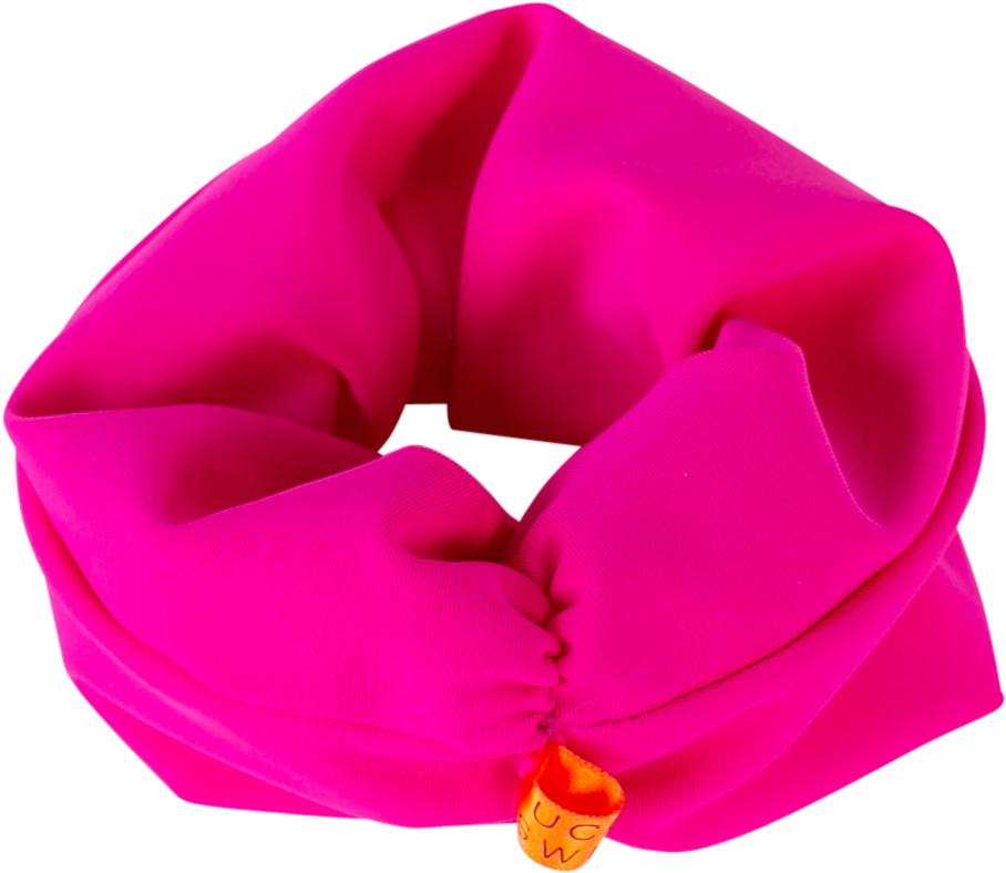 Pink Hair Scrunchie - Scarf (1798x1199), Png Download