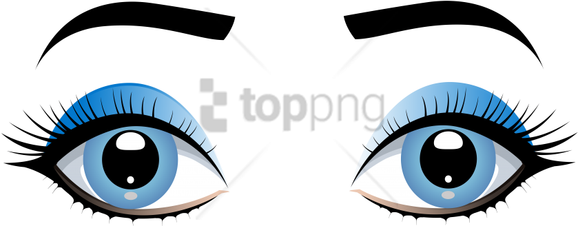 Free Png Download Eyes Png Png Images Background Png - Eyes Clip Art (850x363), Png Download