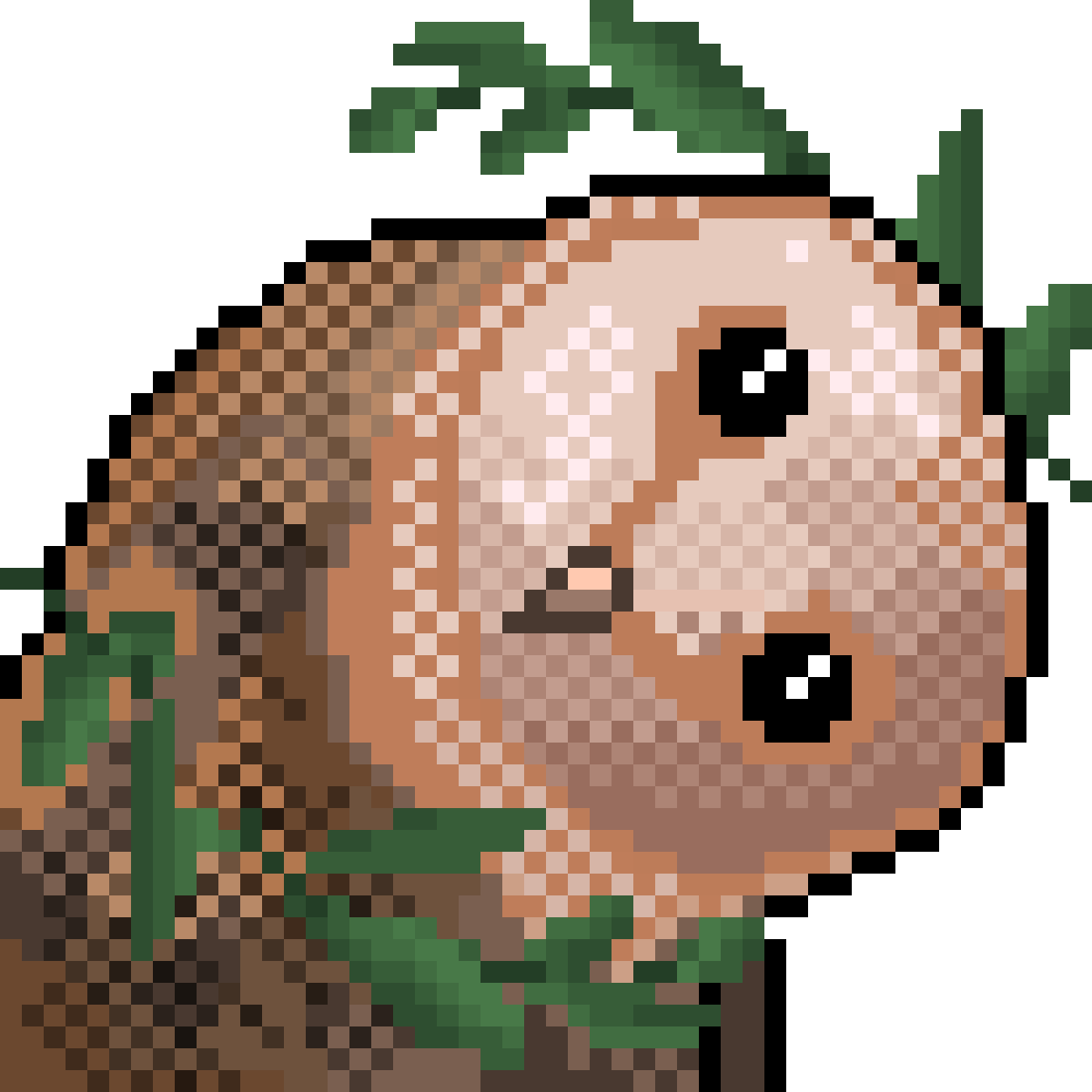 Barn Owl - Perler Bead Food Patterns (1200x1200), Png Download