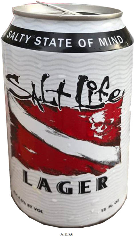 Home - Salt Life Lager (517x1074), Png Download