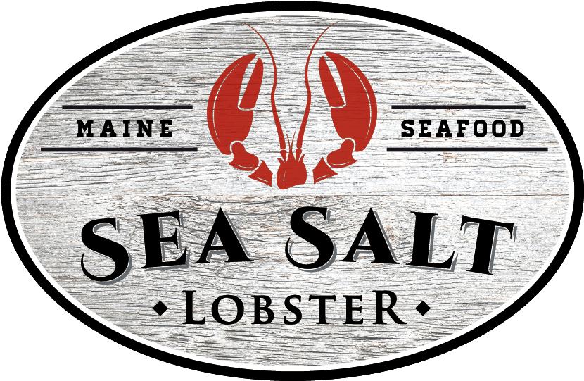 Sea Salt Lobster Logo (874x598), Png Download