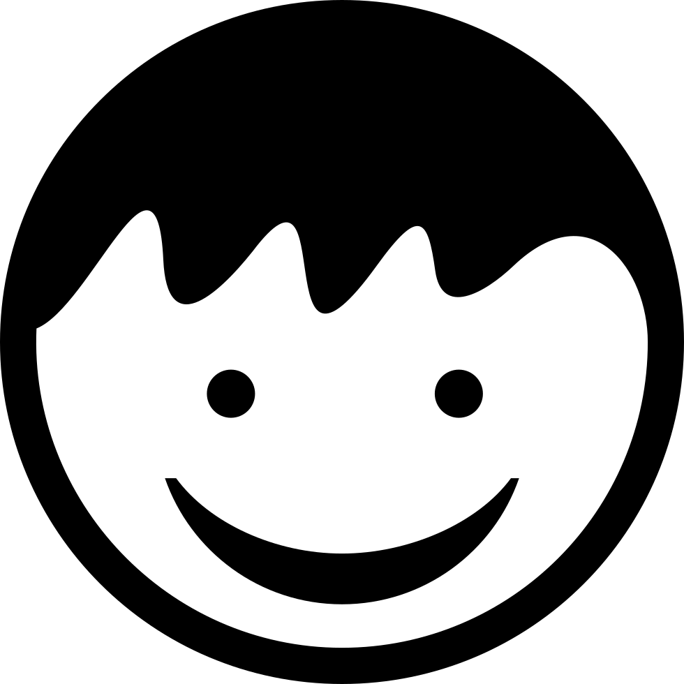 Png File Svg - Child Face Icon (980x980), Png Download