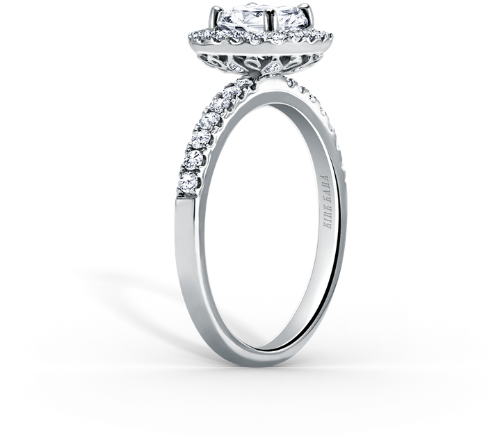 Kirk Kara Engagement Ring - Engagement Ring (800x800), Png Download