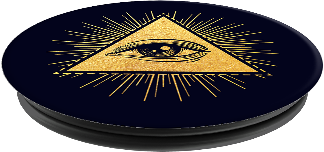 Illuminati - Popsockets (1200x1231), Png Download