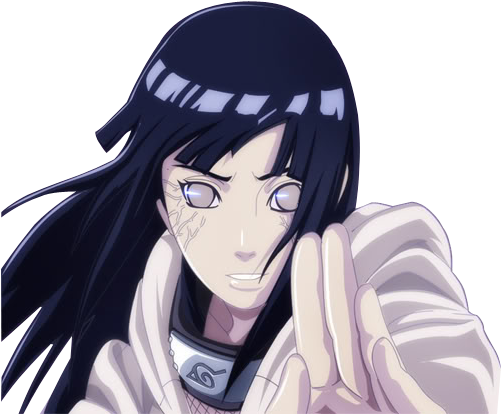 Naruto Renders Photo - Hinata Colored Manga (625x584), Png Download
