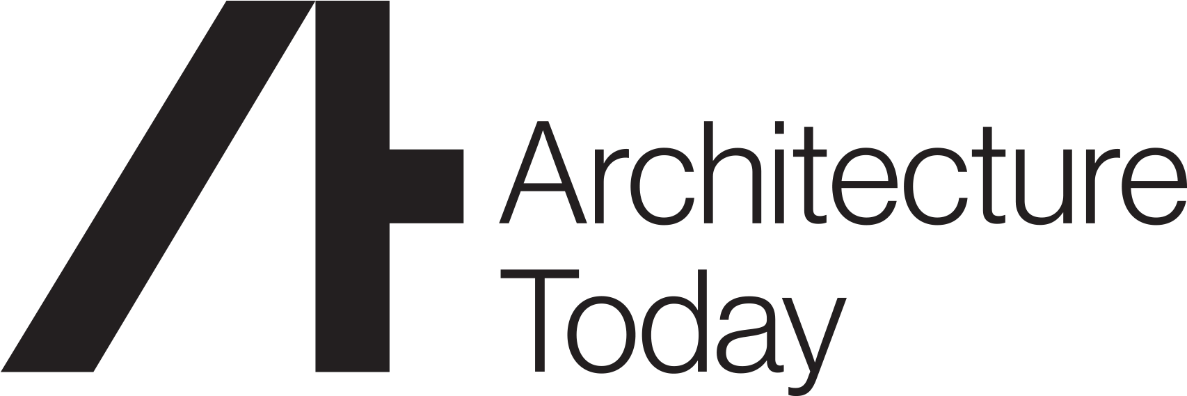 Architecture Today Magazine - Black-and-white (1715x577), Png Download