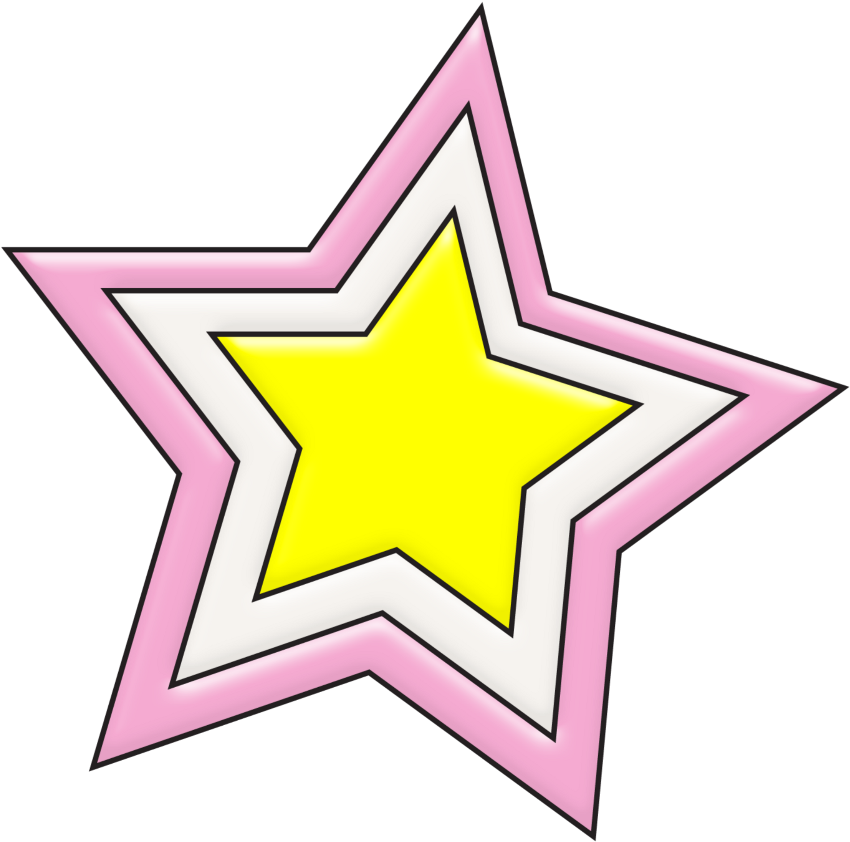 #mq #pink #star #stars - Circle (1024x1024), Png Download