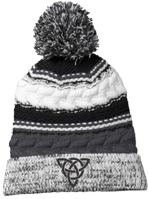 Red And Black Knit Hats (498x663), Png Download