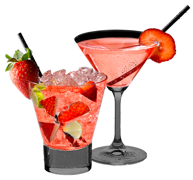 Coctel Png - Coctel De Fresa Png (638x660), Png Download