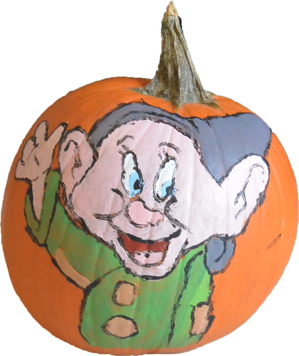Dopey - Jack-o'-lantern (1138x1352), Png Download