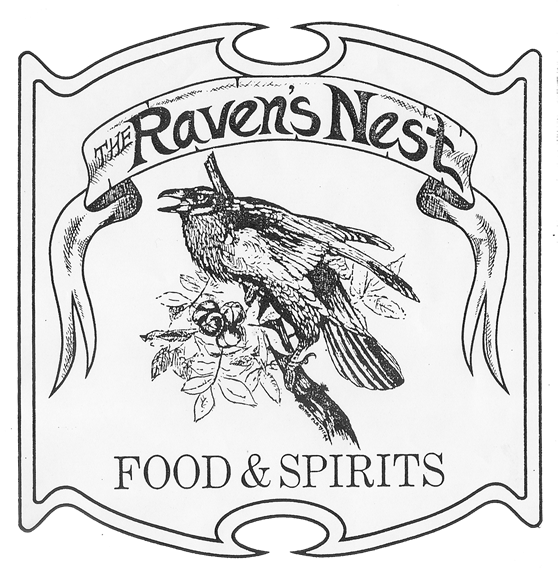 The Raven's Nest, Food & Spirits - Illustration (558x570), Png Download