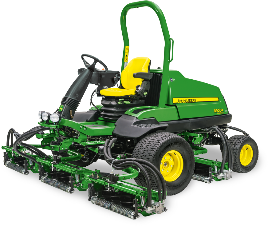 Visit Golf & Sports Turf Page - John Deere 7700 Fairway Mower (1366x768), Png Download