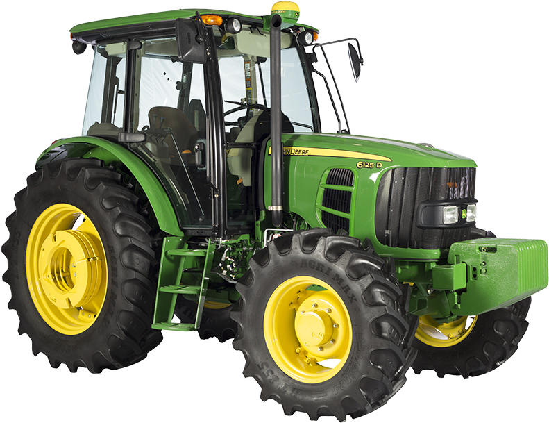 Thumb Image - John Deere 6190r (877x633), Png Download
