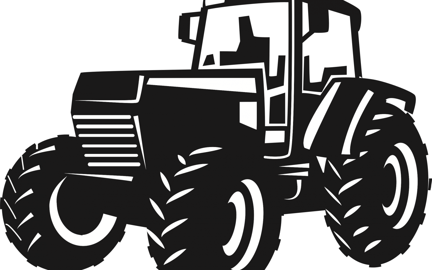 Download Tractor Png Black And White PNG Image with No Background ...