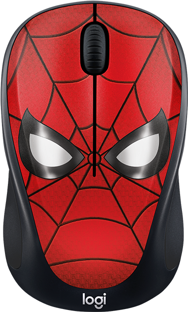 Logitech M238 Marvel Spider Man (800x687), Png Download