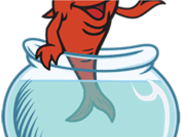 Fish Bowl Clipart Cat In Hat Fish - Cat In The Hat Fish Clipart (640x480), Png Download