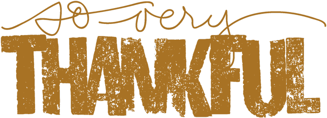 Lots Of Family, Feasting, And Fun Mixed With 'just - Thankful Clipart (1280x476), Png Download