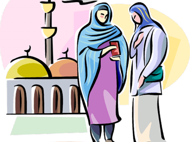 Arab Clipart Hijab - Hijab Clip Art (640x480), Png Download