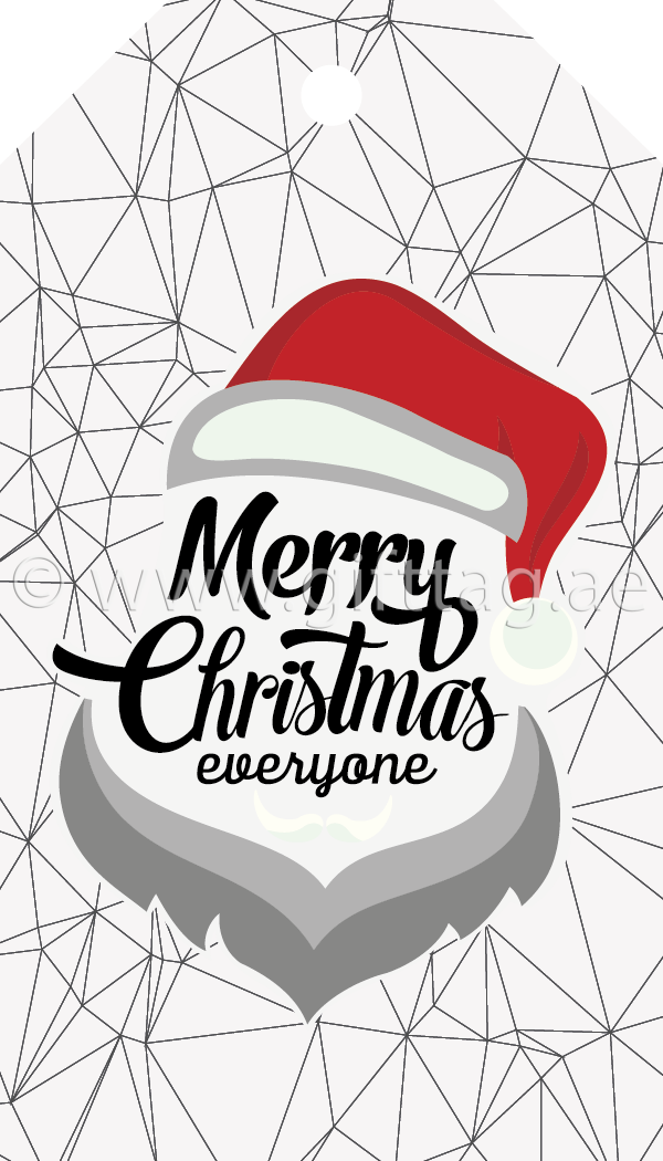 Merry Christmas Everyone Jpg (600x1050), Png Download