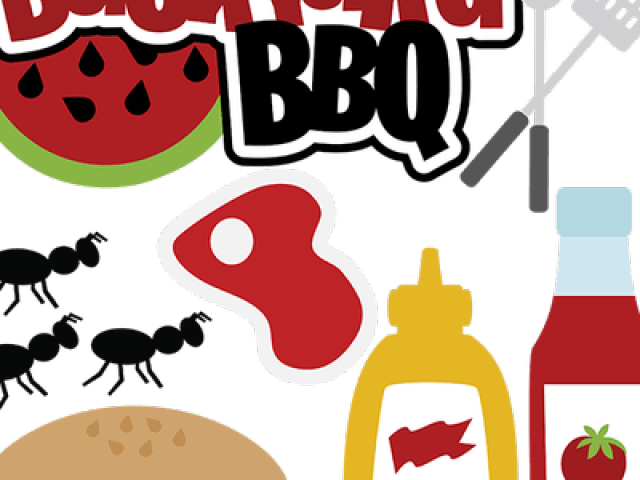 Barbecue Clipart End - Scalable Vector Graphics (640x480), Png Download