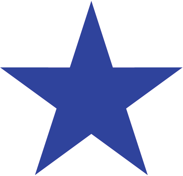 Houston Astros Star Symbol - Dark Blue Star Clip Art (638x611), Png Download