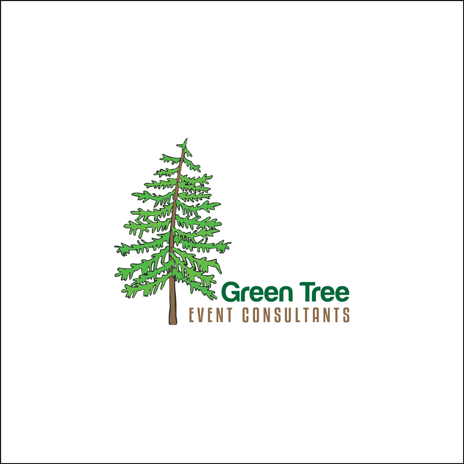 Logo Design By Iqbalkabir For This Project - Pine Tree Clip Art (1500x1500), Png Download
