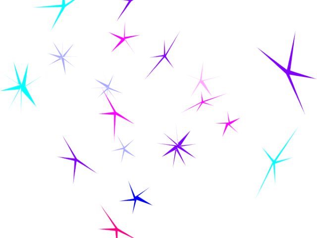 Magical Clipart Purple Sparkles - Sparkle Clip Art (640x480), Png Download