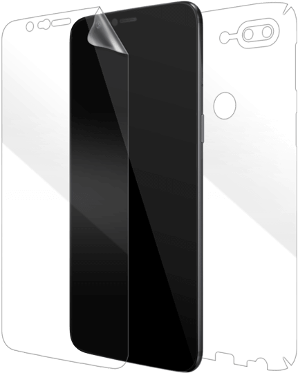 Oneplus 5t Screen Protector - Smartphone (600x630), Png Download