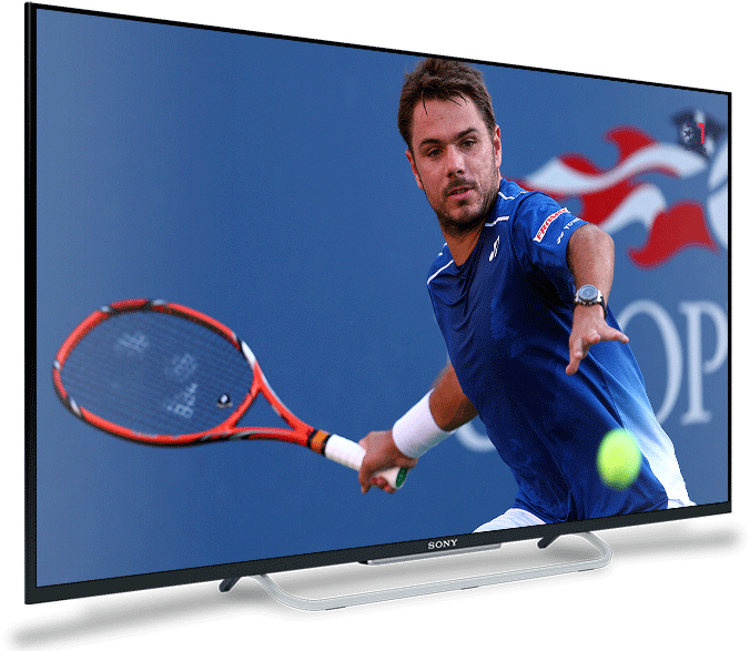 Zattoo On Android Tv - Tennis Television (940x610), Png Download