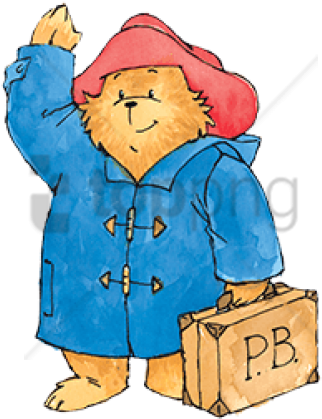 Free Png Children Books Png Png Image With Transparent - Paddington Bear Drawing (850x432), Png Download
