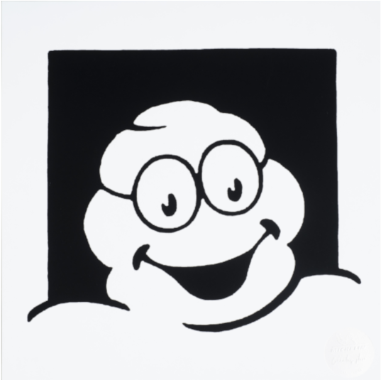 Expressions In Black And White - Smiley (800x570), Png Download