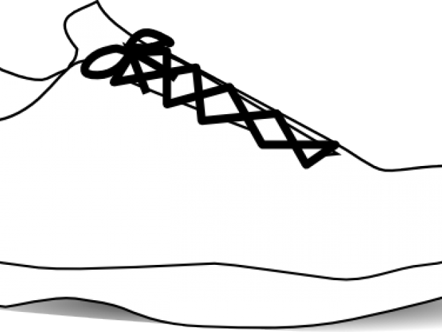Gym Shoes Clipart Blank - Table Tennis Shoes Clipart (640x480), Png Download