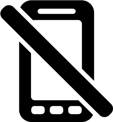 Phones Not Allowed Vector - Forbidden Cell Phone Png (400x400), Png Download