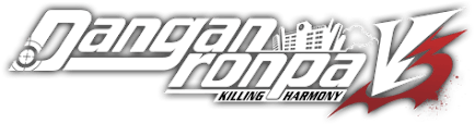 Killing Harmony Lie Bullet Guide - Danganronpa V3 Killing Harmony Logo (595x247), Png Download