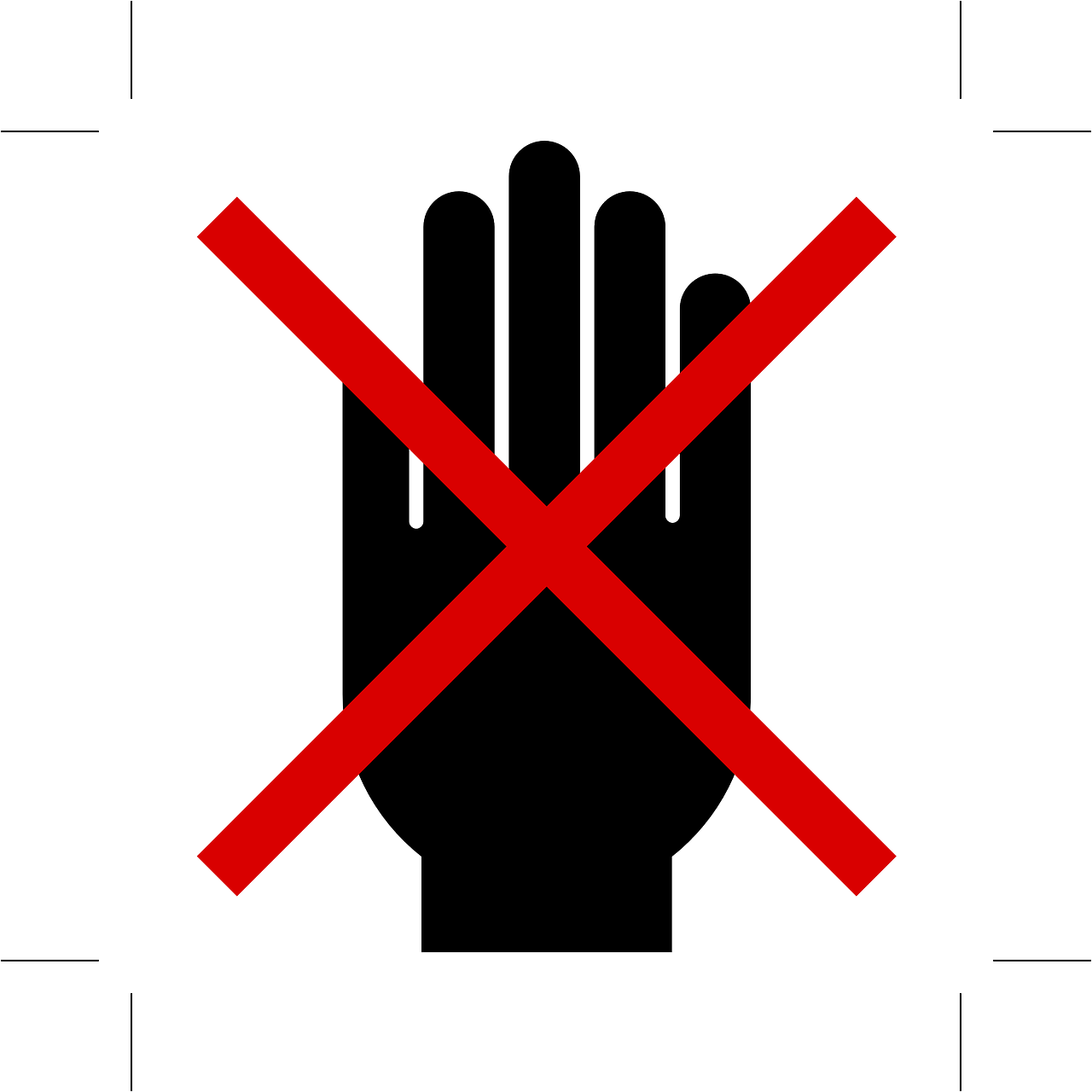 No Admittance,do Not Allowed,forbidden, - Scalable Vector Graphics (1280x1280), Png Download