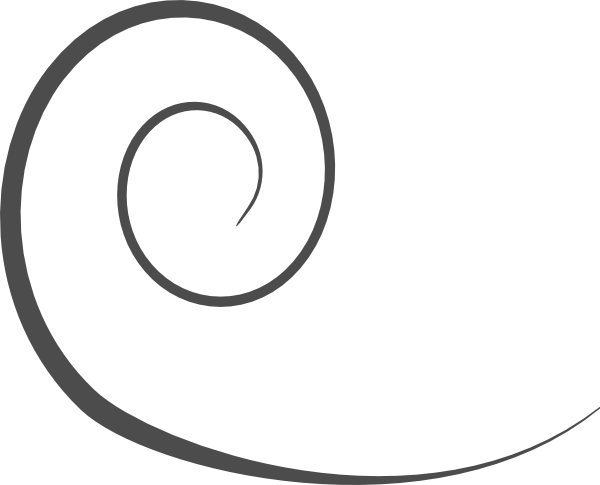 How To Set Use Grey Swirl Clipart (600x485), Png Download