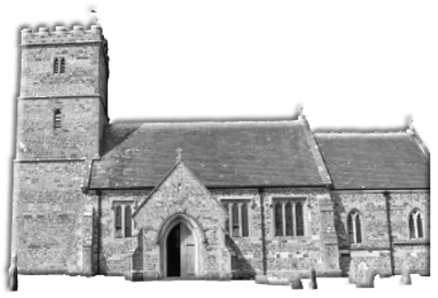 Church Building Black And White - Building (400x400), Png Download