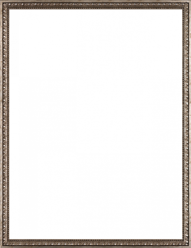 Versailles Silver Frame - World Map With Versailles Silver Frame 20' X 24' (772x1000), Png Download