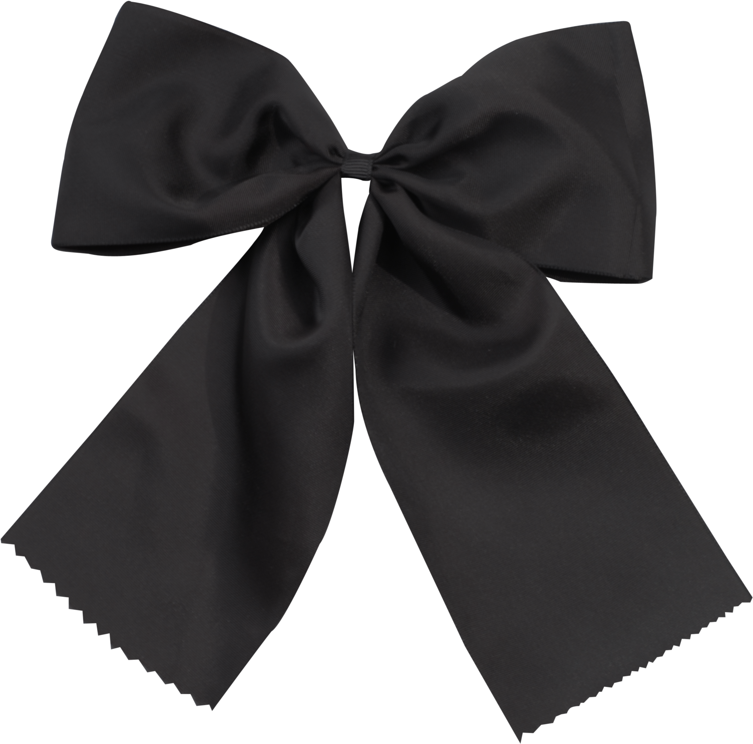 Download Moño Negro Black - Satin PNG Image with No Background - PNGkey.com