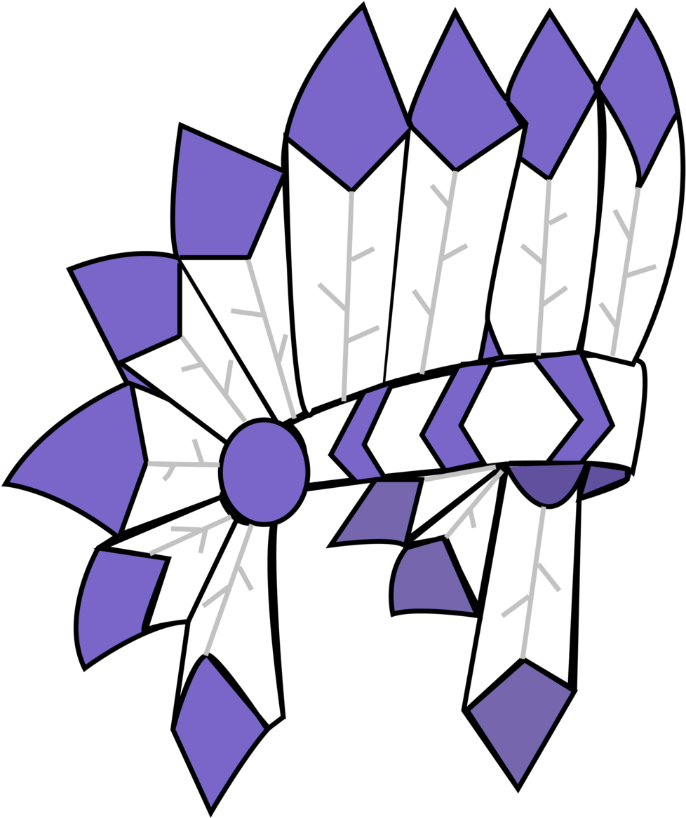 Graphic Free Headdress Clipart Headress - Headdress Animal Jam Png (1024x1179), Png Download