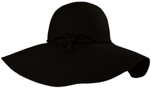 Fedora Con Moño Negro - Quaker Hat (524x308), Png Download