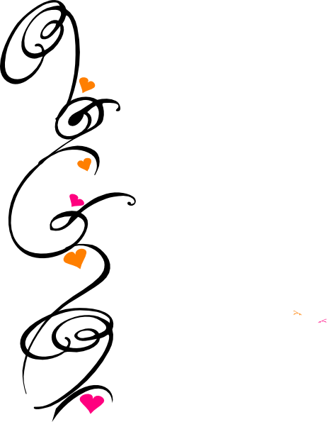 Decorative Swirl Svg Clip Arts 462 X 595 Px (462x595), Png Download