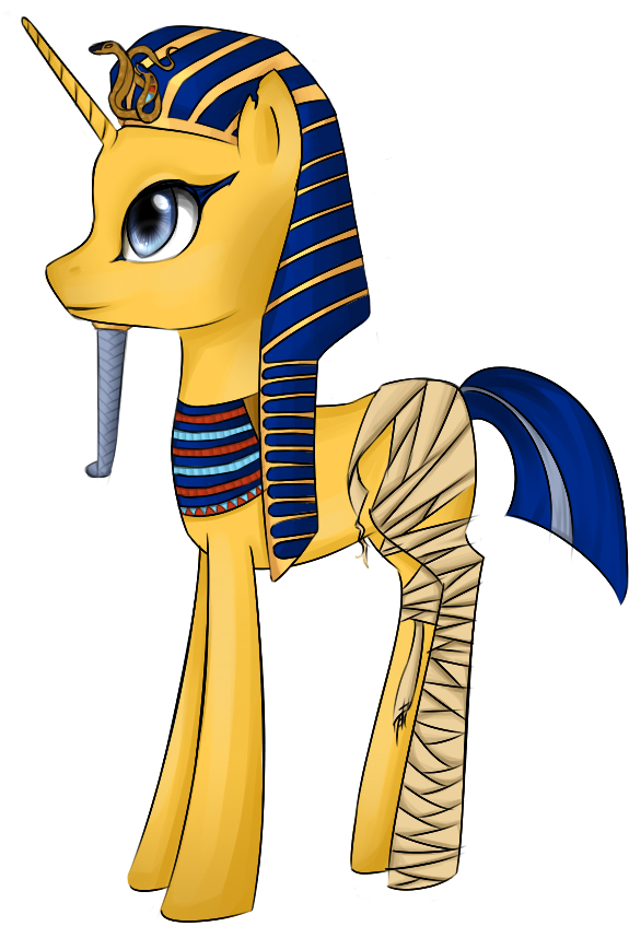 Artist Yuntaoxd Egyptian Eyeliner Mummy Artistyuntaoxd - Ponysafe Llc (1000x1000), Png Download