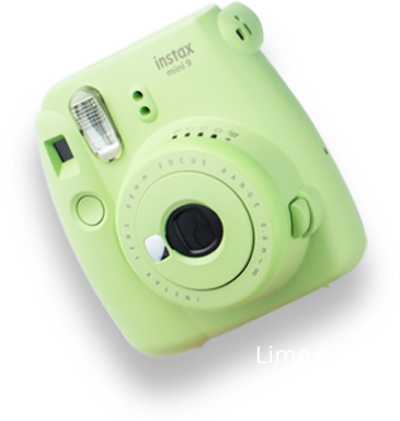 Lime Green - Fujifilm Instax Mini 9 (387x387), Png Download