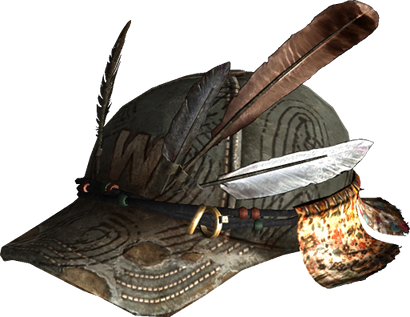 The Vault Fallout Wiki - Chalks Headdress (410x317), Png Download