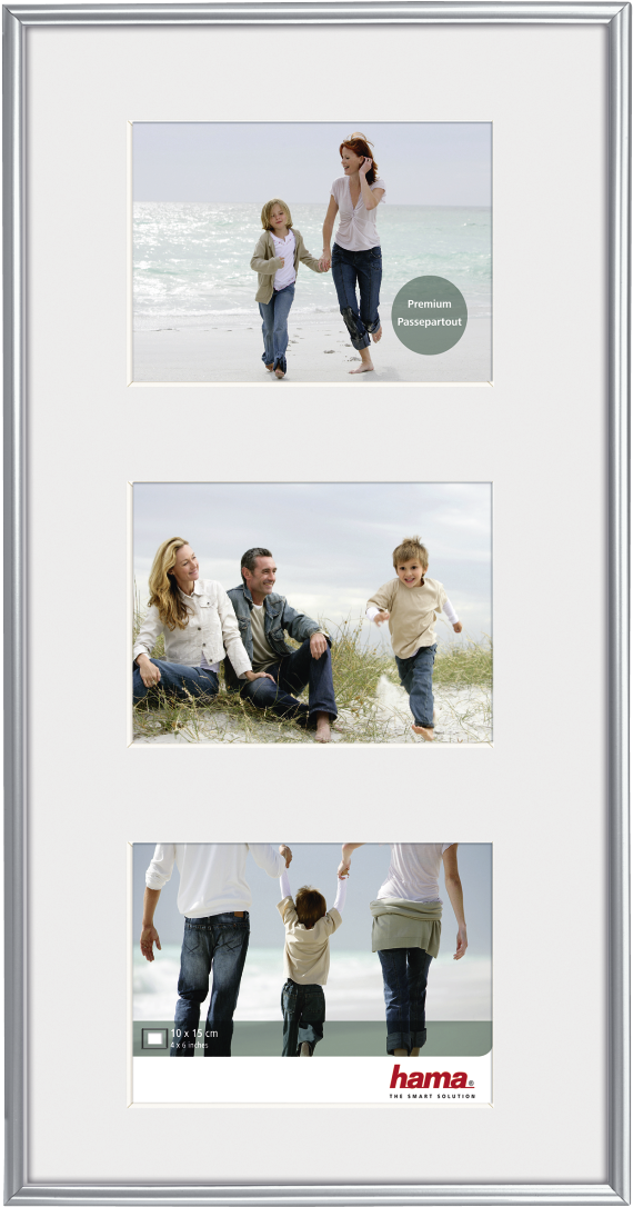 "madrid" Plastic Frame Gallery, Silver, 3 X 10 X 15 - Picture Frame (1100x1100), Png Download
